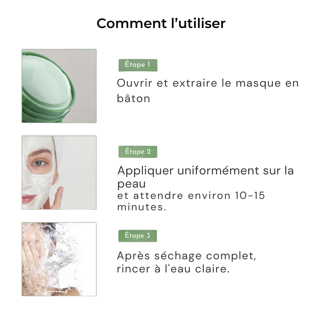 Masque nettoyant au thé vert