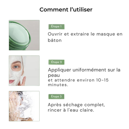 Masque nettoyant au thé vert